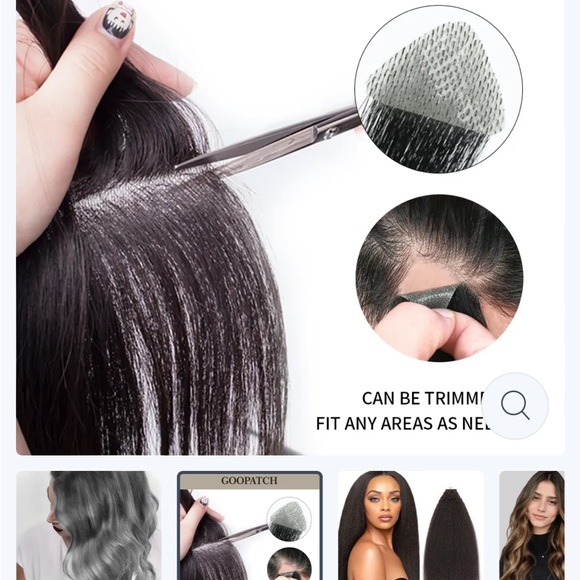 Goopatch Seamless Invisible Tape In Hair Extension - Picture 4 of 8